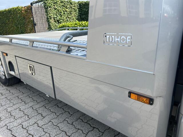 Peugeot BOXER 435 2.2 BlueHDi tijhof oprijwagen luchtvering, cruise, clima, trekhaak