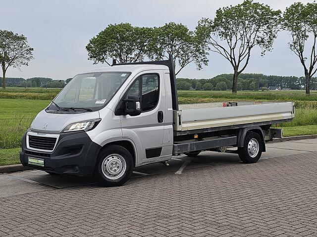 Peugeot BOXER 2.0 BlueHDI L3 Open-Laadbak 4.20m XL Trekhaak Airco Euro6! L3 Open-Laadbak XL Trekhaak Airco Euro6!