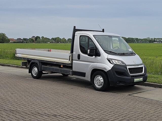 Peugeot BOXER 2.0 BlueHDI L3 Open-Laadbak 4.20m XL Trekhaak Airco Euro6! L3 Open-Laadbak XL Trekhaak Airco Euro6!