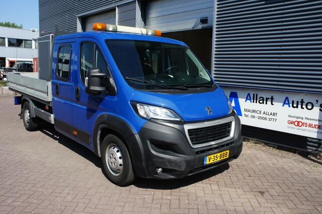 Peugeot BOXER 2.0 Blue HDi 163pk Dubbel Cabine Open Laadbak L4