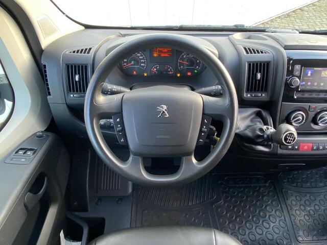 Peugeot BOXER 330 2.2 BlueHDi 120 L2H1 Asphalt | Leder | Navigatie | Achteruitrijcamera | Trekhaak | Lichtmetalen velgen | Airco