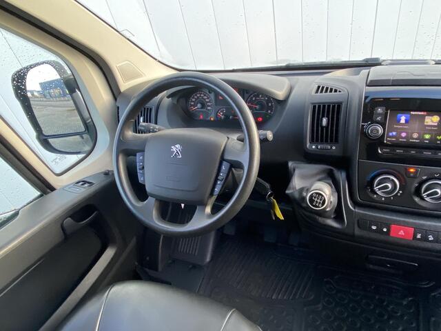 Peugeot BOXER 330 2.2 BlueHDi 120 L2H1 Asphalt | Leder | Navigatie | Achteruitrijcamera | Trekhaak | Lichtmetalen velgen | Airco