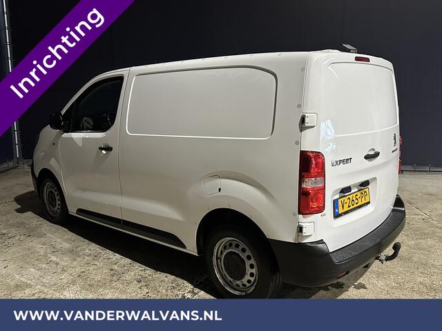 Peugeot EXPERT 2.0 BlueHDI 123pk L1H1 inrichting Euro6 Airco | Omvormer | 2500kg Trekhaak Cruisecontrol, Parkeersensoren