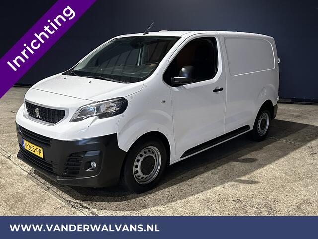 Peugeot EXPERT 2.0 BlueHDI 123pk L1H1 inrichting Euro6 Airco | Omvormer | 2500kg Trekhaak Cruisecontrol, Parkeersensoren