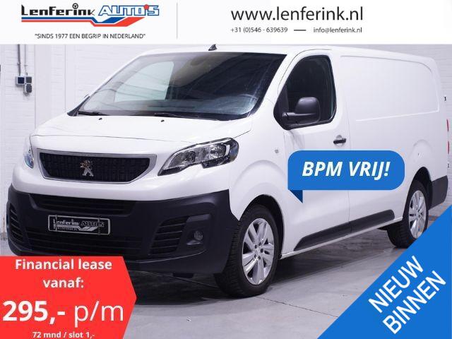 Peugeot EXPERT 2.0 HDI 122 pk L3 Navi, Camera, PDC V+A 17" LMV, Laadruimte Pakket, Apple Carplay, Cruise Control, 3-Zits