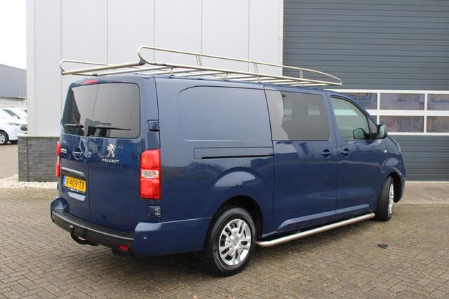 Peugeot EXPERT 231Lang 2.0 BlueHDI 120 Dubbele Cabine Premium | Trekhaak 2500 KG Trekgewicht | Airco | Camera | Navigatie | Dodehoek detectie | Cruise Control |