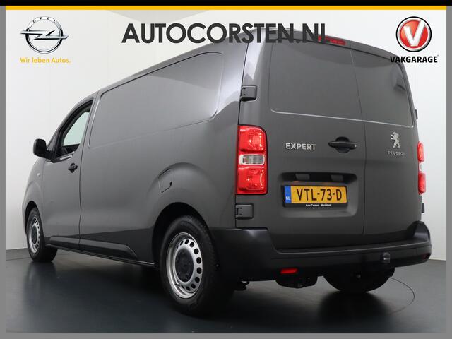 Peugeot EXPERT 1.5HDI 100 Premium Trekhaak Airco Bluetooth Cruise Control Regen/Lichtsensor Betonplex vloer Lat om Lat Schuifdeur Dealeronderhouden! Recent onderhoud gehad.