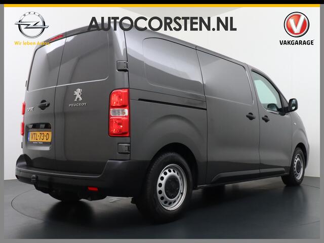Peugeot EXPERT 1.5HDI 100 Premium Trekhaak Airco Bluetooth Cruise Control Regen/Lichtsensor Betonplex vloer Lat om Lat Schuifdeur Dealeronderhouden! Recent onderhoud gehad.