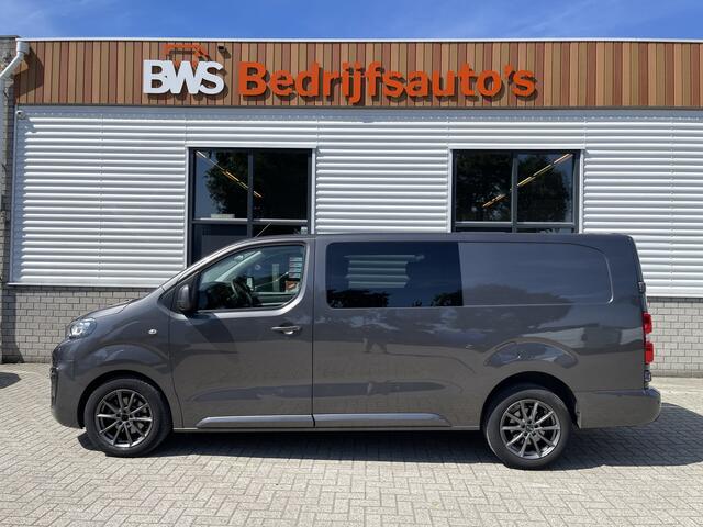 Peugeot EXPERT 231 L3H1 2.0 BlueHDI 150pk DC 5 persoons Premium / vaste prijs rijklaar ¤ 13.950 ex btw / airco / cruise control / navigatie / grijs metallic / achteruit rijcamera !