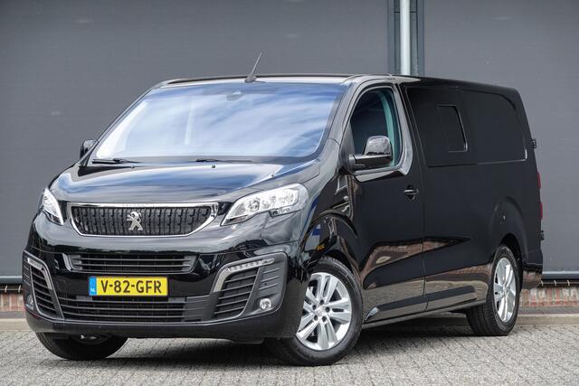 Peugeot EXPERT Long | Dubbele Cabine | 2.0 BlueHDI 177Pk Aut. | 5-Persoons | 360° Camera | Trekhaak | 17''