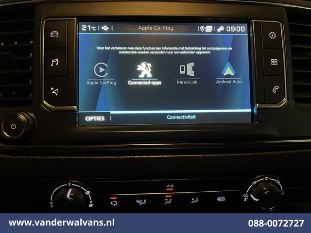 Peugeot EXPERT 2.0 BlueHDI 123pk L1H1 Euro6 Airco | Camera | Navigatie | Apple Carplay | Android Auto | 2500kg Trekhaak Cruisecontrol, Parkeersensoren, Bijrijdersbank