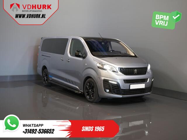 Peugeot EXPERT 2.0 HDI 180 pk Aut. Sport Edition Nr 128 DC Dubbel Cabine Adapt.Cruise/ 2xSchuifdeur/ Leder/ Xenon/ Head Up/ Climate/ Alarm/ Stoelverw./ Carplay/ Keyless/ Navi/ Camera