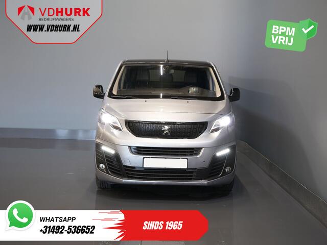 Peugeot EXPERT 2.0 HDI 180 pk Aut. Sport Edition Nr 128 DC Dubbel Cabine Adapt.Cruise/ 2xSchuifdeur/ Leder/ Xenon/ Head Up/ Climate/ Alarm/ Stoelverw./ Carplay/ Keyless/ Navi/ Camera