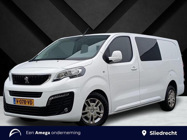 Peugeot EXPERT DC Premium Pack 2.0 BlueHDi 180pk EAT6 | DUBBELE CABINE! | NAVI | TREKHAAK | AIRCO | CRUISE CONTROL | APPLE CARPLAY / ANDROID AUTO |