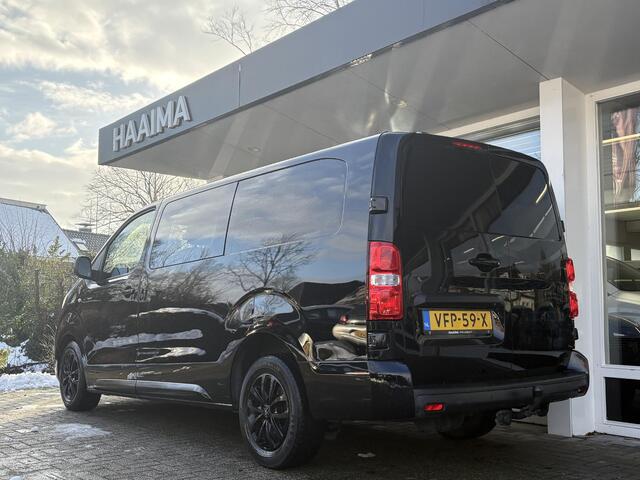 Peugeot EXPERT 2.0HDI 120pk Automaat Asphalt Dubbel Cabine | Head-up display | Adaptieve Cruise Control | Trekhaak | Dodehoek detectie | Navigatie | Lichtmetalen velgen