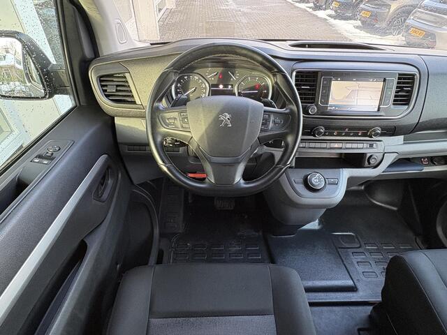 Peugeot EXPERT 2.0HDI 120pk Automaat Asphalt Dubbel Cabine | Head-up display | Adaptieve Cruise Control | Trekhaak | Dodehoek detectie | Navigatie | Lichtmetalen velgen