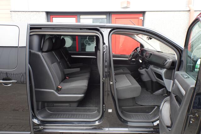 Peugeot EXPERT 2.0 BlueHDI 180 Long Asphalt DC 6 pers 2 x schuifdeur automaat