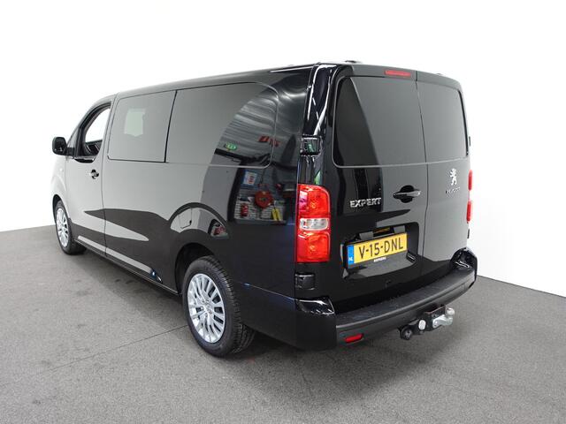 Peugeot EXPERT 2.0 180PK Long Premium Dubbele Cabine Automaat Airco Bluetooth Navigatie Apple Carplay/ Android Auto Trekhaak