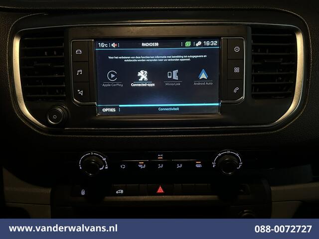 Peugeot EXPERT 2.0 BlueHDI 123pk L3H1 Euro6 Airco | Camera | Navigatie | Apple Carplay | Cruisecontrol Android Auto, 2500kg Trekhaak, Parkeersensoren, Bijrijdersbank