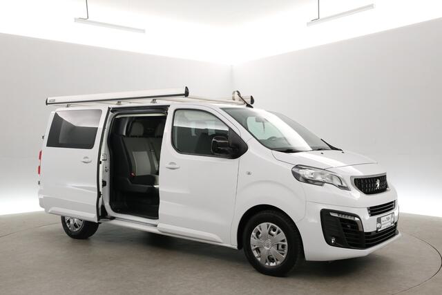 Peugeot EXPERT 2.0 BlueHDI L3H1 | DC | 6 Zits | Airco | Cruise | Camera | Trekhaak | Carplay | Imperiaal | Navi