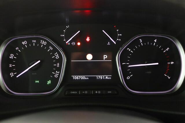 Peugeot EXPERT 2.0 BlueHDI 180 Long Asphalt DC | NAP | Automaat | Dubbele Cabine | 6zits | Schuifdeur links & rechts | Navi | HUD | Cruise | Carplay | Camera