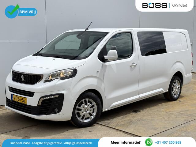 Peugeot EXPERT 2.0 HDI DC 123PK Dubbele Cabine L3 Trekhaak DoKa Navigatie Climate control Navigatie Cruise control Carplay Parkeersensoren