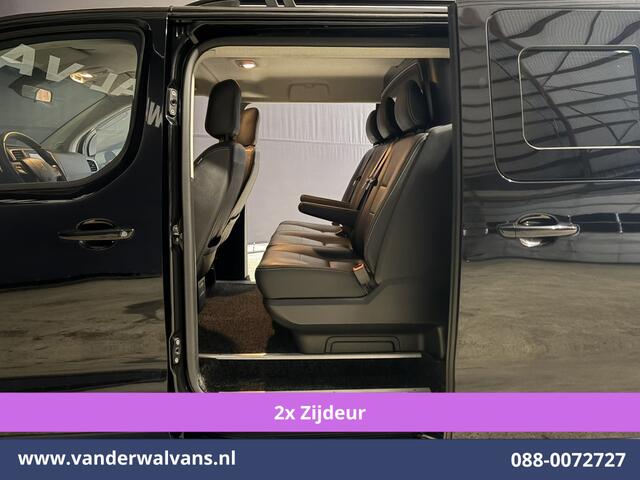 Peugeot EXPERT 2.0 BlueHDI 177pk Automaat L3H1 Dubbele Cabine Sport Euro6 Airco | 5-Zits | Camera | Navigatie | Apple Carplay | Xenon Cruisecontrol, Android Auto, LM Velgen, Achterklep, Dakrails, Sidebars, Spoiler, Elektrische Stoelbediening, Bumperkit, leder, Parkeerse
