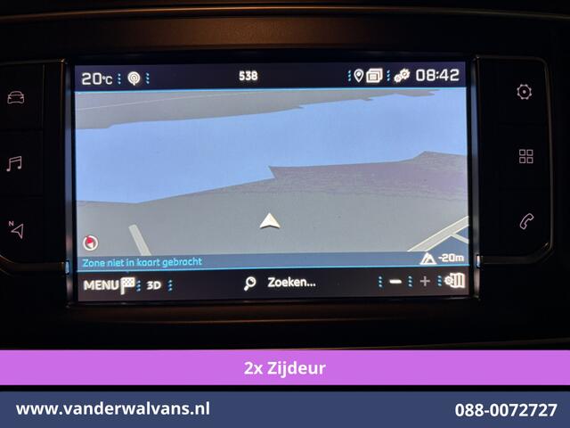 Peugeot EXPERT 2.0 BlueHDI 177pk Automaat L3H1 Dubbele Cabine Sport Euro6 Airco | 5-Zits | Camera | Navigatie | Apple Carplay | Xenon Cruisecontrol, Android Auto, LM Velgen, Achterklep, Dakrails, Sidebars, Spoiler, Elektrische Stoelbediening, Bumperkit, leder, Parkeerse