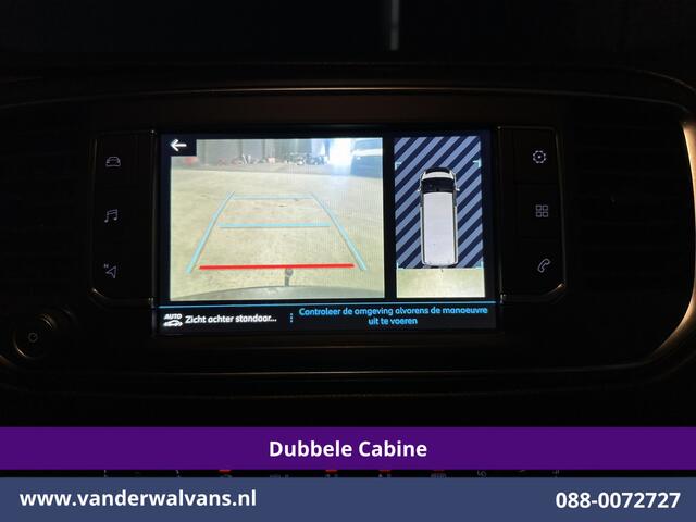 Peugeot EXPERT 2.0 BlueHDI 123pk L3H1 Dubbele Cabine Euro6 Airco | 5-Zits | Camera | Navigatie | Apple Carplay Android Auto, Cruisecontrol, 2500kg Trekhaak, Parkeersensoren