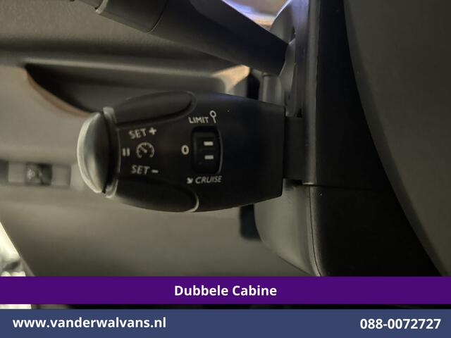 Peugeot EXPERT 2.0 BlueHDI 123pk L3H1 Dubbele Cabine Euro6 Airco | 5-Zits | Camera | Navigatie | Apple Carplay Android Auto, Cruisecontrol, 2500kg Trekhaak, Parkeersensoren