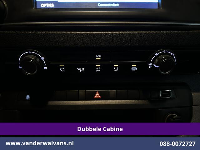 Peugeot EXPERT 2.0 BlueHDI 123pk L3H1 Dubbele Cabine Euro6 Airco | 5-Zits | Camera | Navigatie | Apple Carplay Android Auto, Cruisecontrol, 2500kg Trekhaak, Parkeersensoren