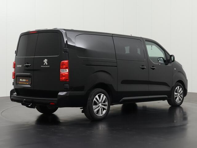 Peugeot EXPERT 2.0HDI 177PK Automaat Dubbele Cabine Exclusive | 6-Persoons | Navigatie | Camera | Airco | 2xSchuifdeur | Trekhaak