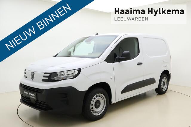 Peugeot PARTNER 1.5 BlueHDi S&S L1 100 PK | Handgeschakeld | 17 X UIT VOORRAAD LEVERBAAR | Airco | Cruise Control | Laadvloer| Apple Carplay | 2-zits | Camera | Stuurwielbediening