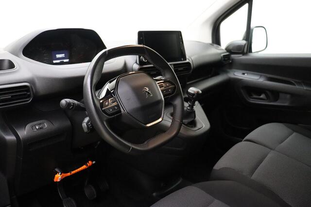Peugeot PARTNER 1.5 BlueHDI Asphalt 100 PK | Handgeschakeld | 3-zits | Airco | Navigatie | Camera | Betimmering | 1e eigenaar