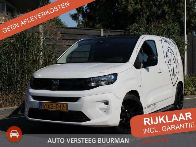 Peugeot PARTNER 1.5 BlueHDi 130PK EAT8 Automaat L1 White & Black Edition, Navigatie, Airconditioning, Camera Achter + Zijkant, Parkeerhulp voor & achter, Trekhaak