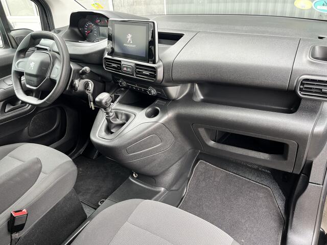 Peugeot PARTNER 1.5 BlueHDI BTW VRIJ!! Airco Cruise controle Parkeerhulp achter Schuifdeur Telefoonverbinding Multimedia Android Apple carplay 2-Persoons Euro 6