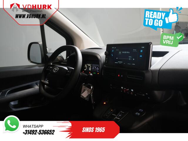 Peugeot PARTNER (ProAce City) 1.5 130 pk Aut. L2 BPM VRIJ! LED/ Virtual Cockpit/ 3 pers./ Carplay/ Camera/ Climate/ PDC/ Cruise