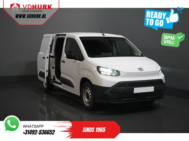 Peugeot PARTNER (ProAce City) 1.5 130 pk Aut. L2 BPM VRIJ! LED/ Virtual Cockpit/ 3 pers./ Carplay/ Camera/ Climate/ PDC/ Cruise