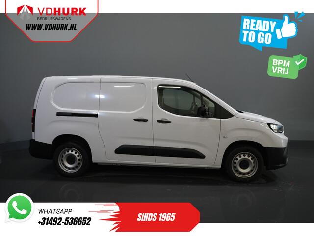 Peugeot PARTNER (ProAce City) 1.5 130 pk Aut. L2 BPM VRIJ! LED/ Virtual Cockpit/ 3 pers./ Carplay/ Camera/ Climate/ PDC/ Cruise