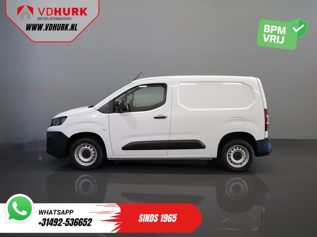 Peugeot PARTNER 1.2 PureTech 110 pk BPM VRIJ/ BENZINE/ PDC/ Cruise/ Airco