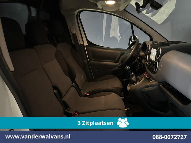 Peugeot PARTNER 1.6 BlueHDi L1H1 Euro6 Airco | 3-Zits | Navigatie | Apple Carplay | Cruisecontrol Parkeersensoren, zijdeur, bijrijdersbank