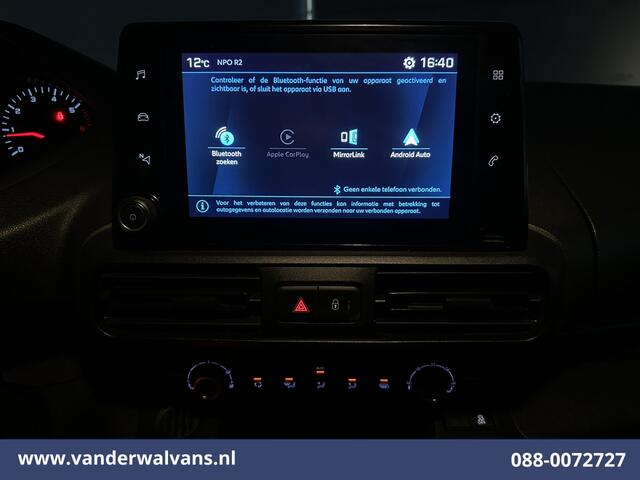 Peugeot PARTNER 1.6 BlueHDI 100pk L1H1 Euro6 Airco | Cruisecontrol | Android Auto Trekhaak