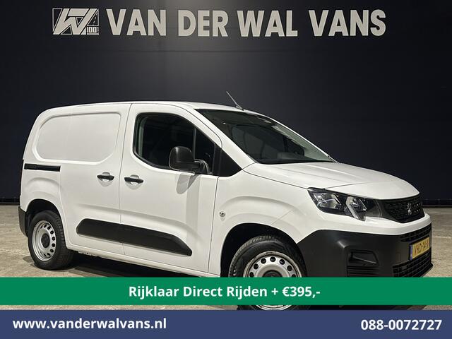 Peugeot PARTNER 1.5 BlueHDI 102pk L1H1 Euro6 *Rijklaar Direct Rijden* Airco | Apple Carplay | Cruisecontrol | Trekhaak | Android Auto, Parkeersensoren