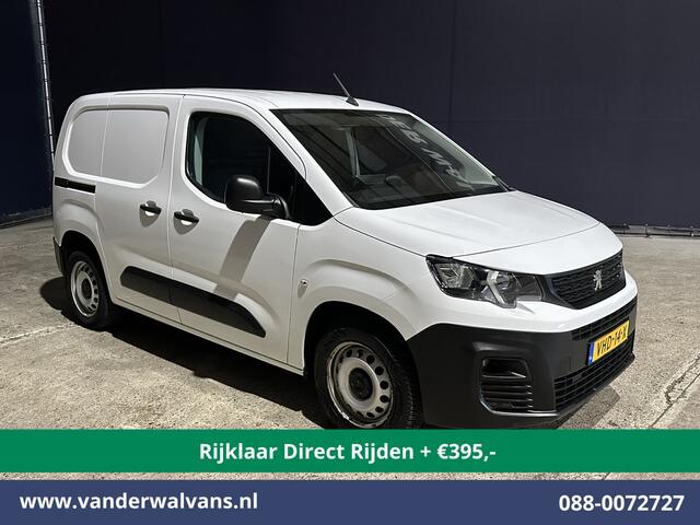 Peugeot PARTNER 1.5 BlueHDI 102pk L1H1 Euro6 *Rijklaar Direct Rijden* Airco | Apple Carplay | Cruisecontrol | Trekhaak | Android Auto, Parkeersensoren