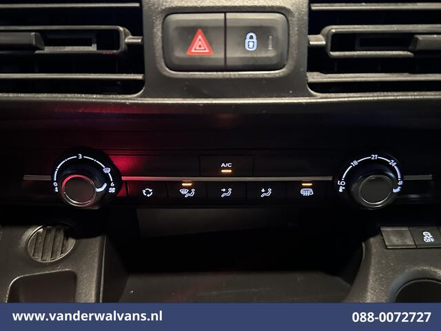 Peugeot PARTNER 1.5 BlueHDI L1H1 Euro6 Airco | Apple Carplay | Android Auto | Cruisecontrol | Trekhaak Parkeersensoren