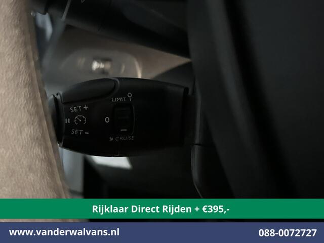 Peugeot PARTNER 1.5 BlueHDI 102pk L1H1 *Rijklaar Direct Rijden* Euro6 Airco | Apple Carplay | Cruisecontrol Zijdeur, Android Auto, Trekhaak
