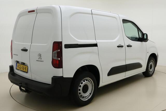 Peugeot PARTNER 1.5 BlueHDI Premium 100PK | 3-Zits | Trekhaak | Parkeer Hulp Achter | Apple Carplay & Andoid Auto | Airco | Cruise Control | Elektrische Spiegels |