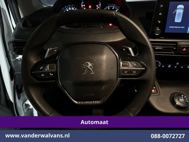 Peugeot PARTNER 1.5 BlueHDI Premium 131pk Automaat L1H1 Inrichting Euro6 Airco | Apple Carplay | Cruisecontrol Android Auto, Parkeersensoren, Achterklep