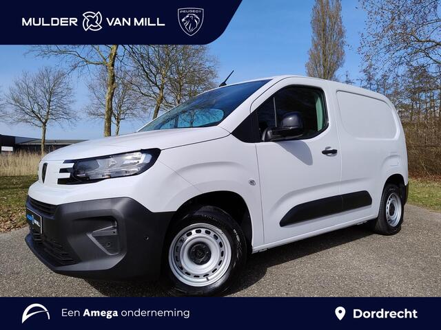 Peugeot PARTNER e-Partner L1 50 kWh 136pk | 8 jaar garantie | 0% financial lease | Apple Carplay | Android Auto | Multimedia | Achteruitrijcamera | Parkeersensoren achter | Digital cockpit | Stuurwielbediening | Bestuurdersstoel comfort | Armsteun | Warmtepomp | Vehicle 