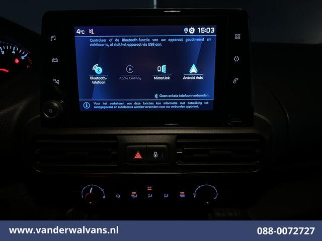 Peugeot PARTNER 1.5 BlueHDI 102pk L1H1 Euro6 Airco | Imperiaal | Apple Carplay | Cruisecontrol | Trekhaak Android Auto